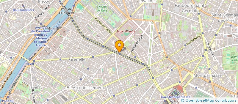 localisation de l'entreprise MONSIEUR CHRISTIAN PAOLI  PARIS