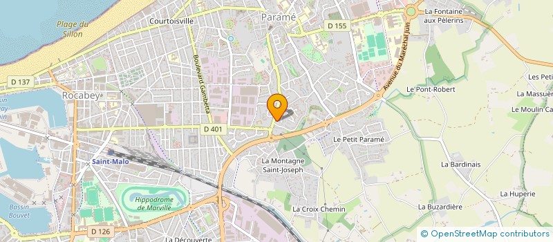 localisation de l'entreprise MONSIEUR CHRISTIAN PAPAIL  SAINT-MALO