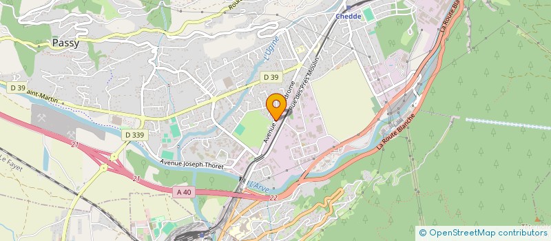 localisation de l'entreprise MONSIEUR CHRISTIAN PARCEVAUX  PASSY