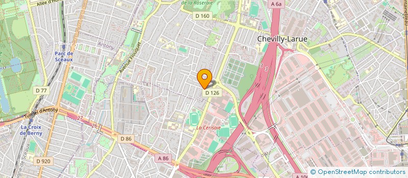 localisation de l'entreprise MONSIEUR CHRISTIAN PARINET à CHEVILLY-LARUE