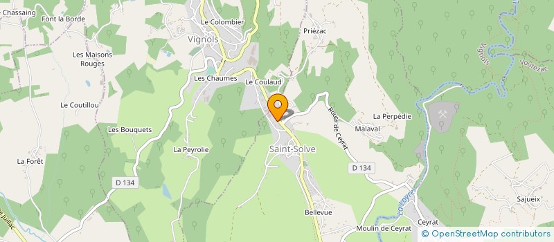 localisation de l'entreprise MONSIEUR CHRISTIAN PARMEGGIANI à SAINT-SOLVE