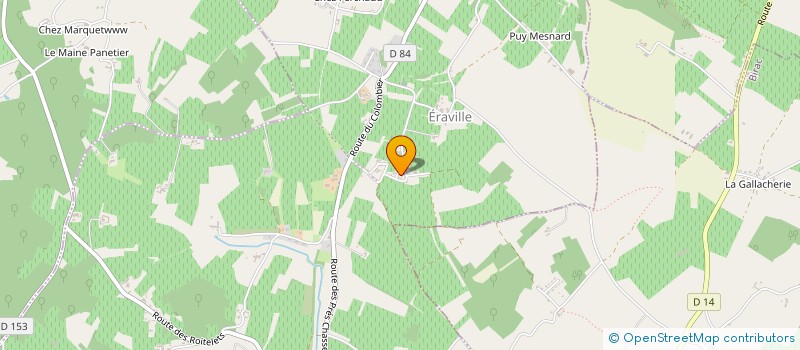 localisation de l'entreprise MONSIEUR CHRISTIAN PARTHONNAUD à BELLEVIGNE