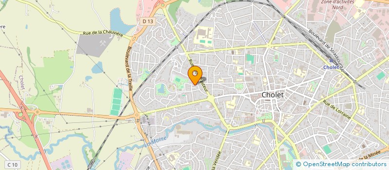 localisation de l'entreprise MONSIEUR CHRISTIAN PASSIER  RENNES