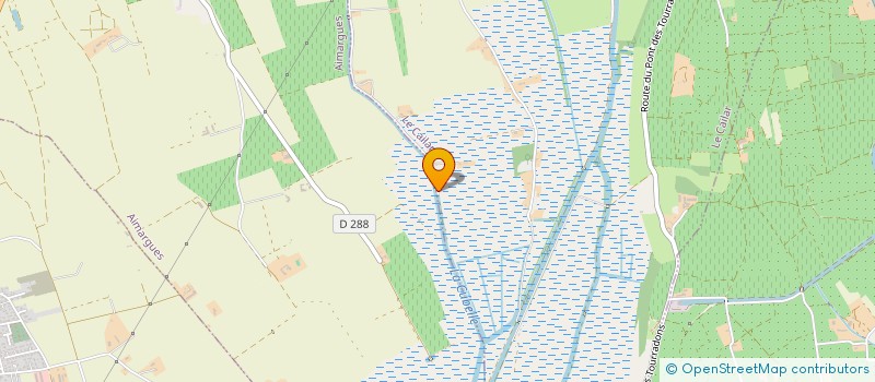 localisation de l'entreprise MONSIEUR CHRISTIAN PASTRE  LE CAILAR