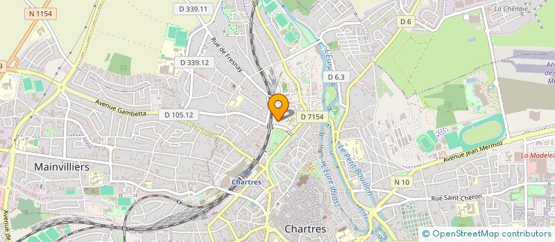 localisation de l'entreprise MONSIEUR CHRISTIAN PATIN à CHARTRES