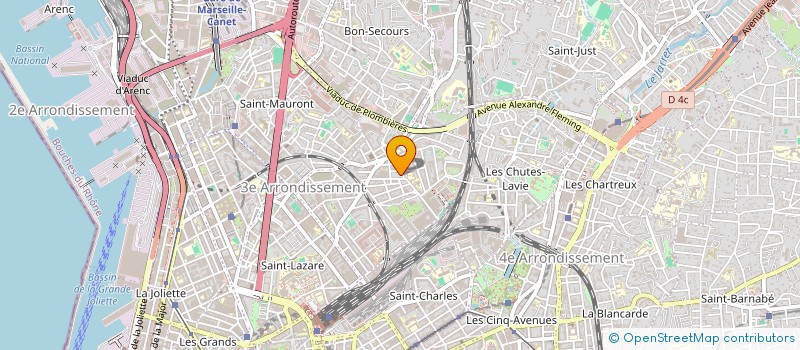 localisation de l'entreprise MONSIEUR CHRISTIAN PATRIZI à MARSEILLE