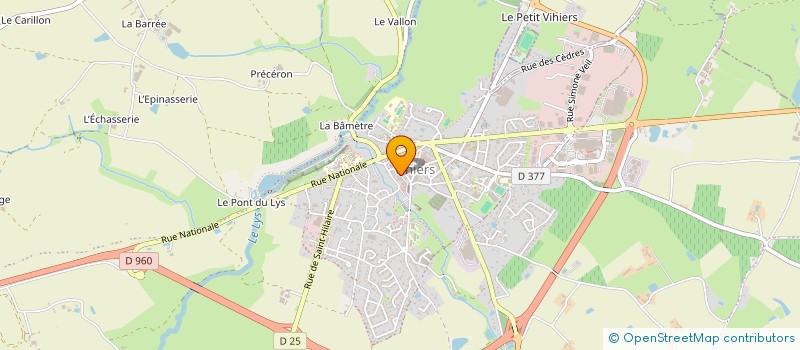 localisation de l'entreprise MONSIEUR CHRISTIAN PATTEE à LYS-HAUT-LAYON