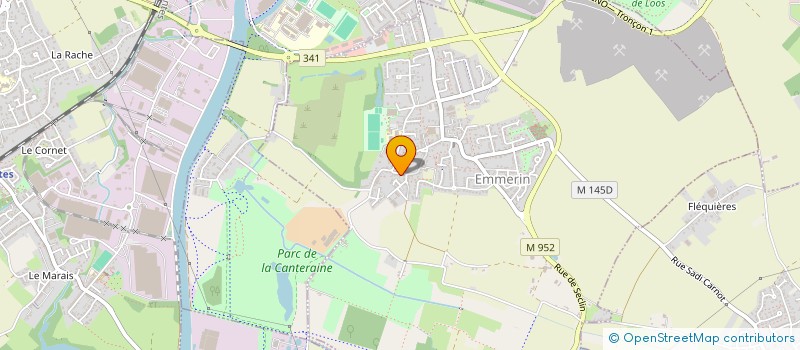 localisation de l'entreprise MONSIEUR CHRISTIAN PAYELLE  EMMERIN