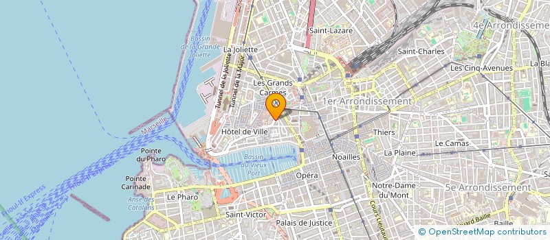 localisation de l'entreprise MONSIEUR CHRISTIAN PELLENC à MARSEILLE