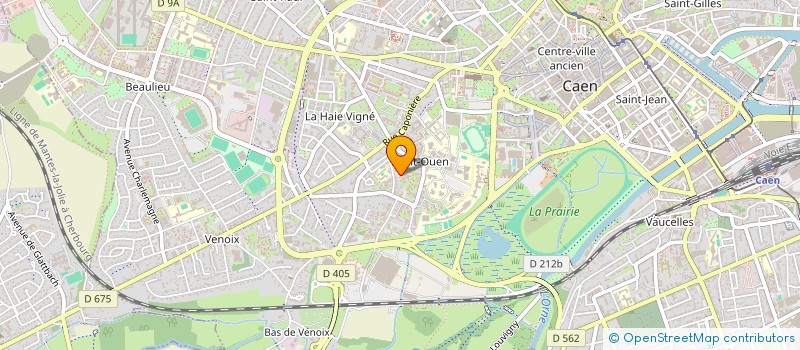 localisation de l'entreprise MONSIEUR CHRISTIAN PELLERIN à CAEN