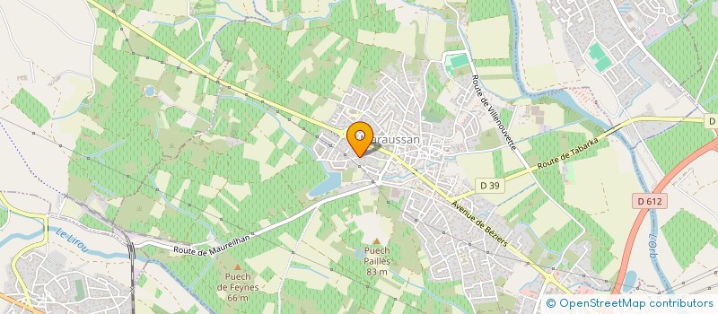 localisation de l'entreprise MONSIEUR CHRISTIAN PELLICER  MARAUSSAN