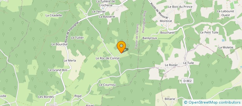 localisation de l'entreprise MONSIEUR CHRISTIAN PELLIZZONI à CAUSE-DE-CLERANS