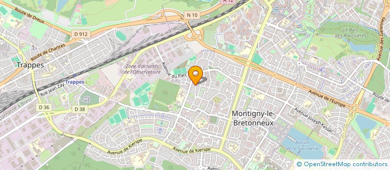 localisation de l'entreprise MONSIEUR CHRISTIAN PENET à MONTIGNY-LE-BRETONNEUX