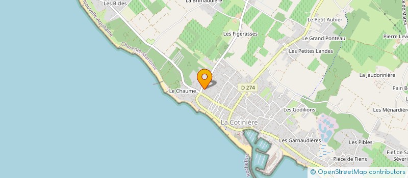 localisation de l'entreprise MONSIEUR CHRISTIAN PENHOUET à SAINT-PIERRE-D OLERON