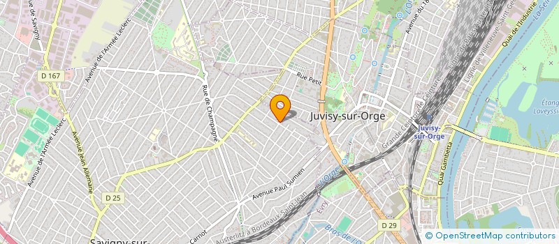 localisation de l'entreprise MONSIEUR CHRISTIAN PENOT  SAVIGNY-SUR-ORGE