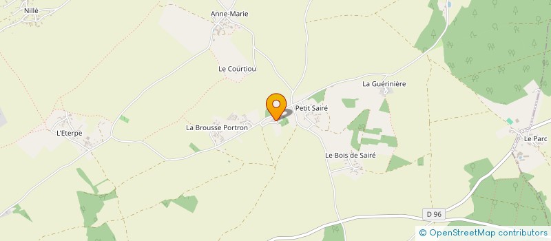 localisation de l'entreprise MONSIEUR CHRISTIAN PERAULT  SAINT-SAUVANT