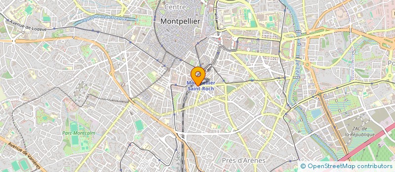 localisation de l'entreprise MONSIEUR CHRISTIAN PEREZ-GIL à MONTPELLIER