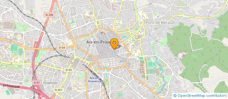 localisation de l'entreprise MONSIEUR CHRISTIAN PERIS  AIX-EN-PROVENCE