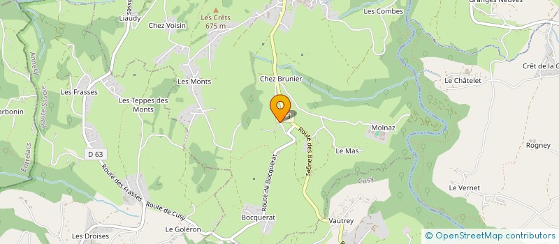 localisation de l'entreprise MONSIEUR CHRISTIAN PERISSIER  HERY-SUR-ALBY