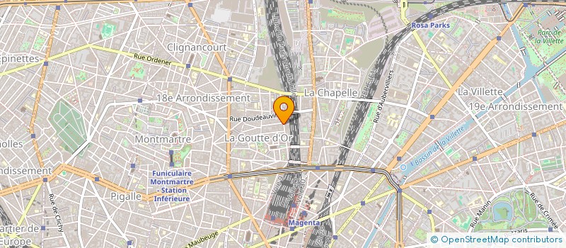 localisation de l'entreprise MONSIEUR CHRISTIAN PERRIN  PARIS