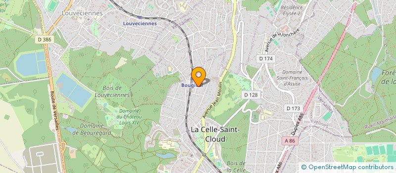 localisation de l'entreprise MONSIEUR CHRISTIAN PERRONNE à LA CELLE-SAINT-CLOUD