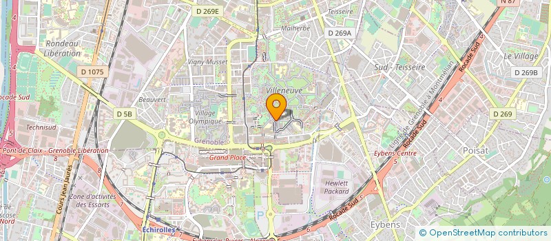 localisation de l'entreprise MONSIEUR CHRISTIAN PERROT à GRENOBLE