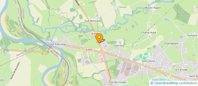 localisation de l'entreprise MONSIEUR CHRISTIAN PERROT  VITRY-SUR-LOIRE