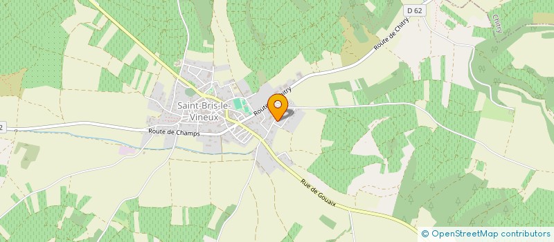 localisation de l'entreprise MONSIEUR CHRISTIAN PERSENOT  SAINT-BRIS-LE-VINEUX