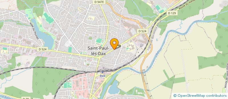 localisation de l'entreprise MONSIEUR CHRISTIAN PERUCHO à SAINT-PAUL-LES-DAX
