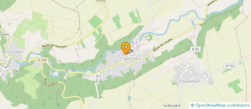 localisation de l'entreprise MONSIEUR CHRISTIAN PESQUET  NESCHERS