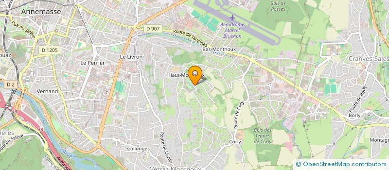 localisation de l'entreprise MONSIEUR CHRISTIAN PETAMENT  VETRAZ-MONTHOUX