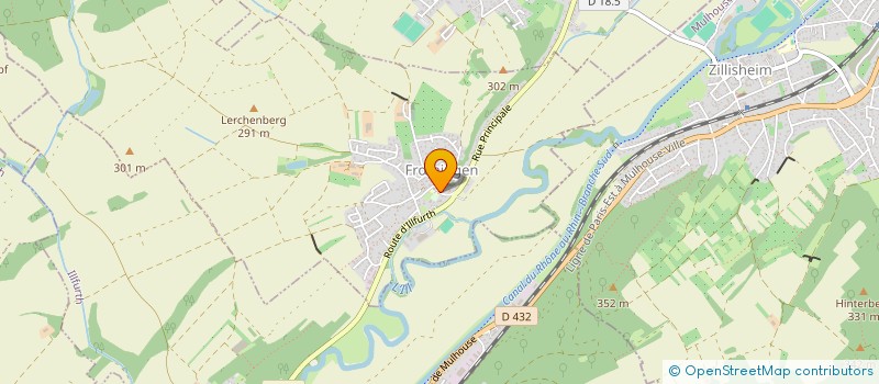 localisation de l'entreprise MONSIEUR CHRISTIAN PETER  FRNINGEN