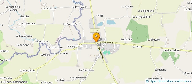 localisation de l'entreprise MONSIEUR CHRISTIAN PETIT à CUILLE