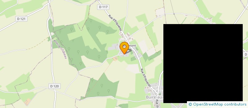 localisation de l'entreprise MONSIEUR CHRISTIAN PETRE  BUIRE-AU-BOIS