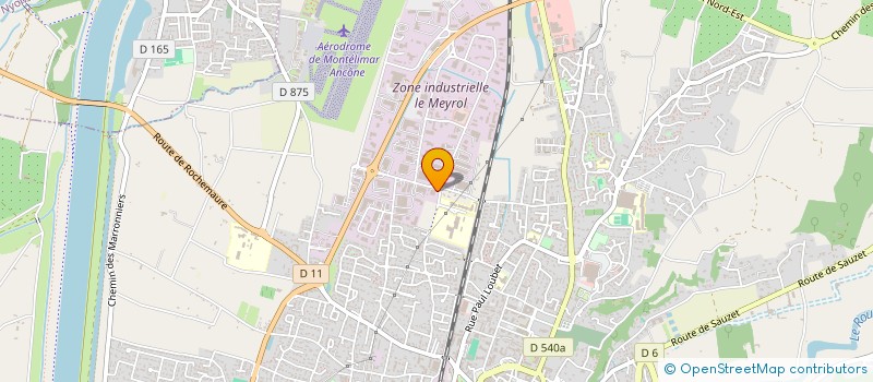 localisation de l'entreprise MONSIEUR CHRISTIAN PETTIGIANI à MONTELIMAR