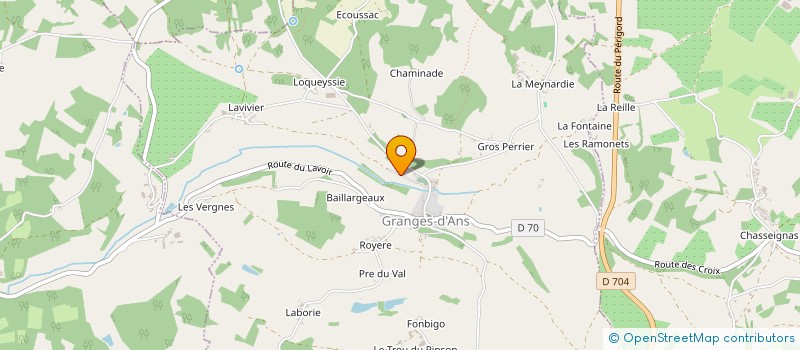 localisation de l'entreprise MONSIEUR CHRISTIAN PEYROU à BADEFOLS D'ANS