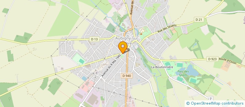 localisation de l'entreprise MONSIEUR CHRISTIAN PEZARD à AUBIGNY-SUR-NERE