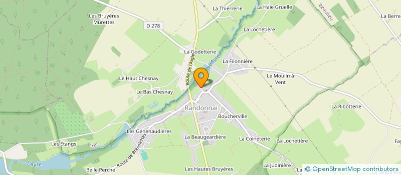 localisation de l'entreprise MONSIEUR CHRISTIAN PHILIPPE à IRAI