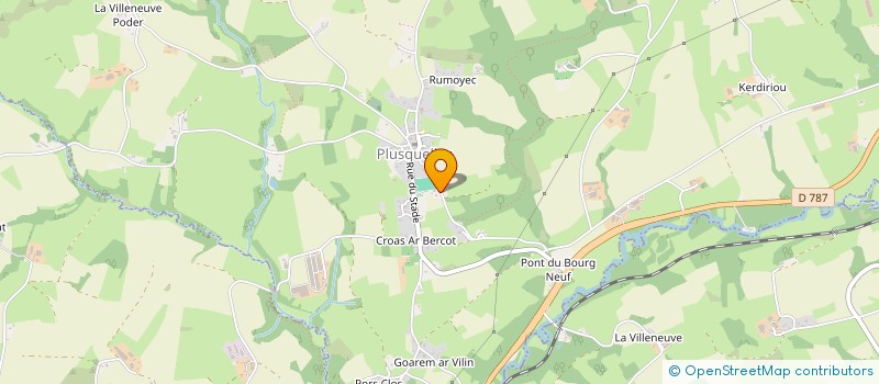 localisation de l'entreprise MONSIEUR CHRISTIAN PHILIPPE  PLUSQUELLEC