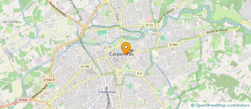 localisation de l'entreprise MONSIEUR CHRISTIAN PIBOU à CARPENTRAS