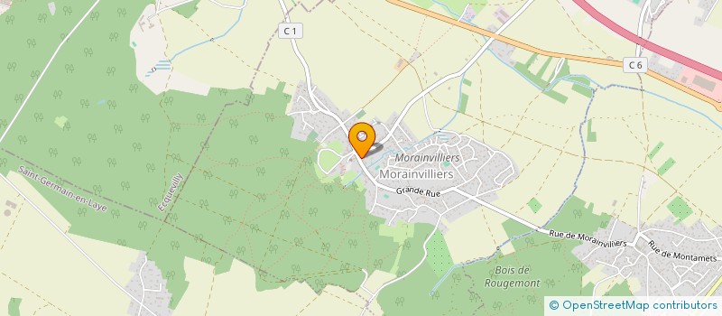 localisation de l'entreprise MONSIEUR CHRISTIAN PIC  MORAINVILLIERS