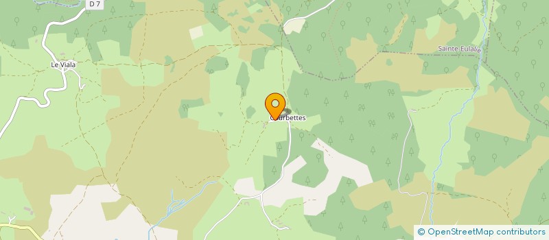 localisation de l'entreprise MONSIEUR CHRISTIAN PIC  LACHAMP-RIBENNES