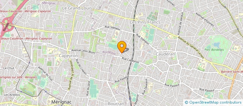 localisation de l'entreprise MONSIEUR CHRISTIAN PICCIRILLO à BORDEAUX
