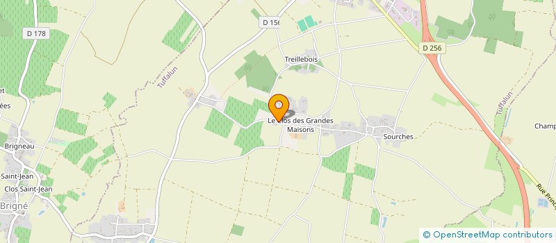 localisation de l'entreprise MONSIEUR CHRISTIAN PIDOUX  TUFFALUN