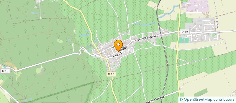 localisation de l'entreprise MONSIEUR CHRISTIAN PIENNE  GRAUVES