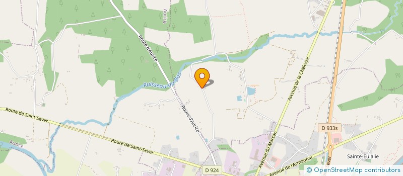 localisation de l'entreprise MONSIEUR CHRISTIAN-PIERRE BONNEFEMNE  AUDIGNON