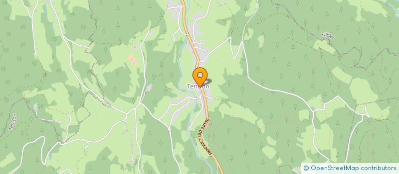 localisation de l'entreprise MONSIEUR CHRISTIAN PIERREL  TENDON