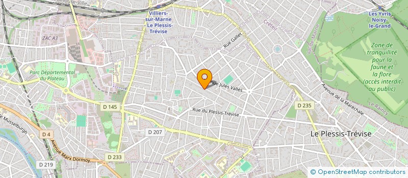 localisation de l'entreprise MONSIEUR CHRISTIAN PIETROWSKI à CHAMPIGNY-SUR-MARNE