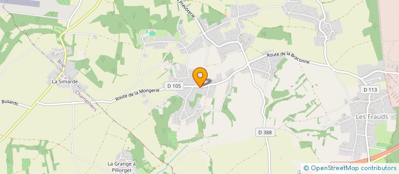 localisation de l'entreprise MONSIEUR CHRISTIAN PILLOT à BRIE