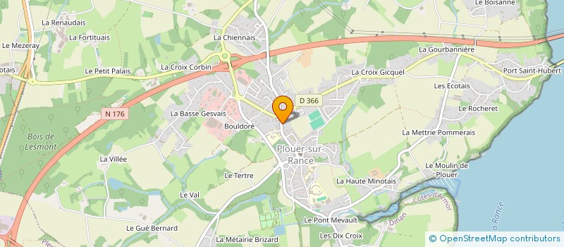 localisation de l'entreprise MONSIEUR CHRISTIAN PINAULT à PLOUER-SUR-RANCE